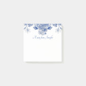 Blauw en wit flesje China Patroon Post-it® Notes (Voorkant)