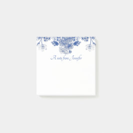 Blauw en wit flesje China Patroon Post-it® Notes