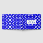 Blauw en Wit Gastenboek (Volledig)