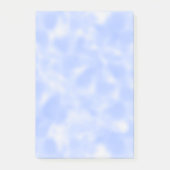 Blauw en wit gebotteld post-it® notes (Voorkant)