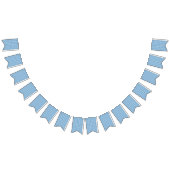 Blauw en wit Gecontroleerde Pset. Vlaggetjes (Alle)