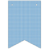 Blauw en wit Gecontroleerde Pset. Vlaggetjes (Tweede vlag)