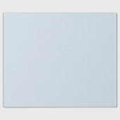 Blauw en wit geruit cadeaupapier (Vlak)