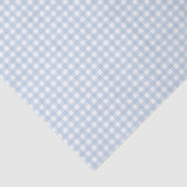 Blauw en wit geruit tissuepapier (Detail)