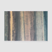 Blauw en Wit Gestreept Achtergrondpatroon Tissuepapier (Voorkant)