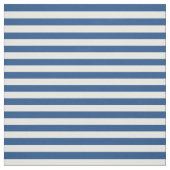 Blauw en wit gestreept stof (Swatch)