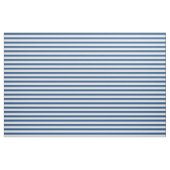 Blauw en wit gestreept stof (Fat Quarter)