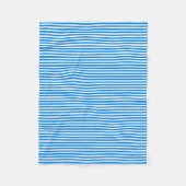 Blauw en wit gestreepte deken (Voorkant)