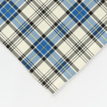 Blauw en wit Hannay Clan Tartan
