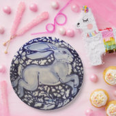 Blauw en wit konijn China Dedham Paper Bord (Feest)