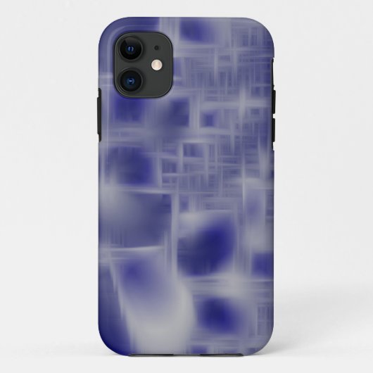 blauw en wit kroonkruiper draagtas Case-Mate iPhone case (Achterkant)