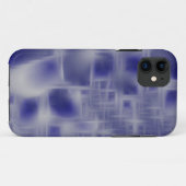 blauw en wit kroonkruiper draagtas Case-Mate iPhone case (Achterkant (horizontaal))