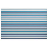 Blauw en wit Multi Stripe Stof (Fat Quarter)