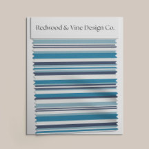 Blauw en wit Multi Stripe