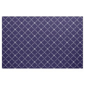 Blauw en wit Nautisch Monogram Stof (Yard (91,4 cm))