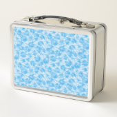 Blauw en wit nepbont effect (Achterkant)