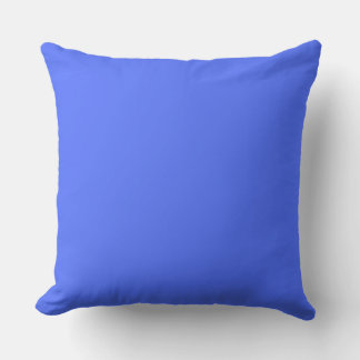 Blauw en Wit Omkeerbaar Woondecoratie Kussen