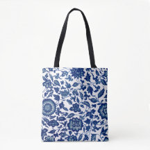 Blauw en wit ontwerp