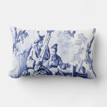 Blauw en Wit Oosters Chinoiserie