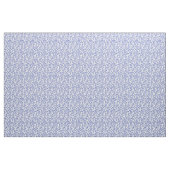  Blauw en Wit Paisley Pattern Stof (Yard (91,4 cm))