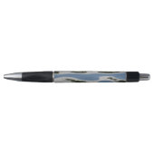 Blauw en wit patroon pen (Voorkant)