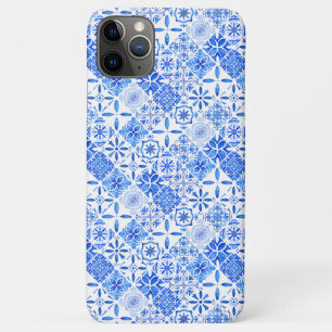Blauw en wit patroon zellige Azulego Lifesty Case-Mate iPhone Case