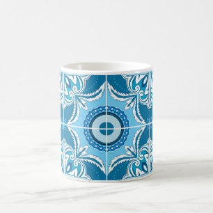 💙🤍Blauw en wit Porto Azulejos, Koffiemok