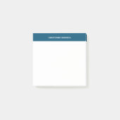 Blauw en wit post-it® notes (Voorkant)