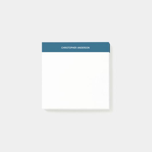 Blauw en wit post-it® notes (Voorkant)