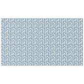 Blauw en wit scheepsanker tafelkleed (Voorkant (Horizontaal))