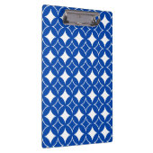 Blauw en wit scheepspatroon klembord (Rechts)