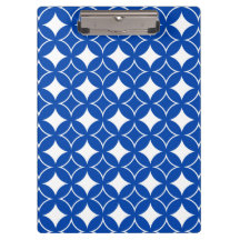 Blauw en wit scheepspatroon