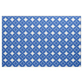 Blauw en wit scheepspatroon stof (Fat Quarter)