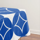 Blauw en wit scheepspatroon tafelkleed (Voorbeeld)