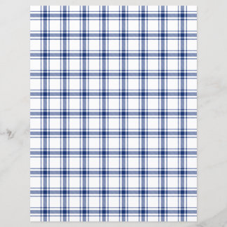 Blauw en wit scheepsplaid