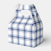 Blauw en wit scheepsplaid bedankdoosjes (Achterkant)