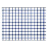 Blauw en wit scheepsplaid tafelkleed (Voorkant (Horizontaal))