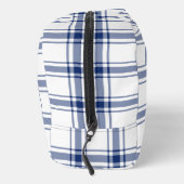 Blauw en wit scheepsplaid toilettasje (Rechts)