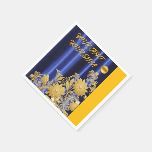 ,Blauw en wit servet, ,Blauw wit servetten voor, (Hoek)