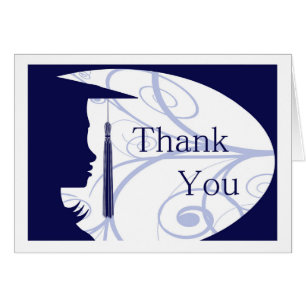 Blauw en wit silhouet