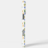 blauw en wit Sinaasappel Chinoiserie Topiary Case-Mate iPhone Case (Achterkant / Rechts)