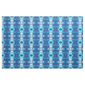 Blauw en wit Stropdas-kleurstof Stof (Yard (91,4 cm))