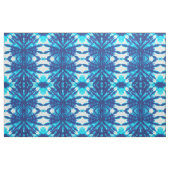 Blauw en wit Stropdas-kleurstof Stof (Fat Quarter)