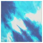 Blauw en wit Stropdas-kleurstof Stof (Swatch)