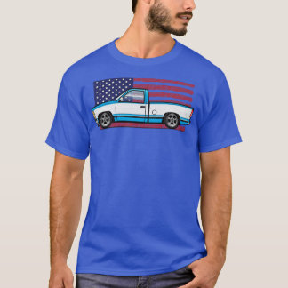 Blauw en wit t-shirt