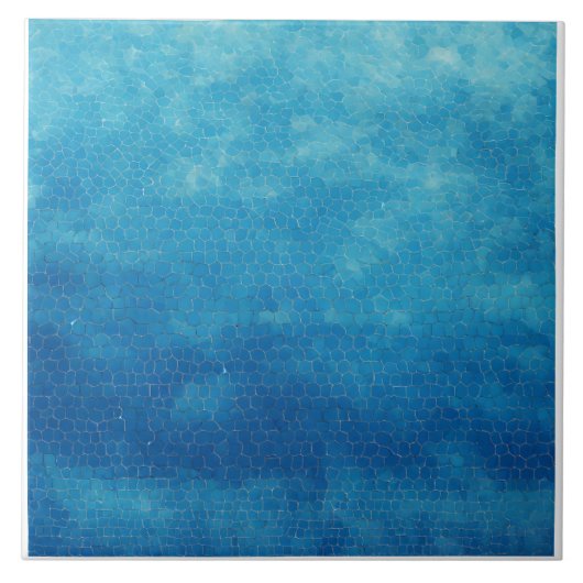 Blauw en wit tegeltje (Voorkant)