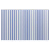 Blauw en wit Ticking Strepen Stof (Yard (91,4 cm))