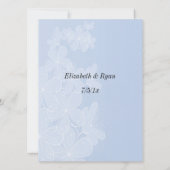 Blauw en Wit, Trouwadvies, Commentaar, Aangepast Kaart (Achterkant)