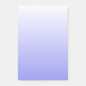 Blauw en wit verloop post-it® notes (Voorkant)