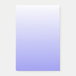Blauw en wit verloop post-it® notes